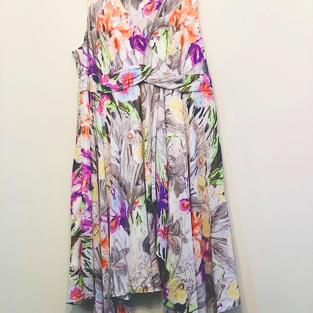 Lane Bryant Flower Dress